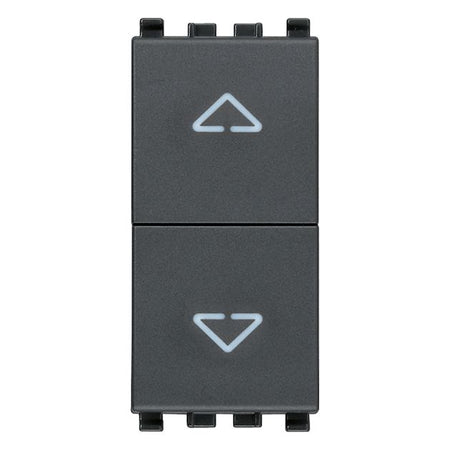 Vimar Eikon 2-Way Switch, 2P 10AX, 250V, 6 Terminals, Central OFF — Quality Boat Parts