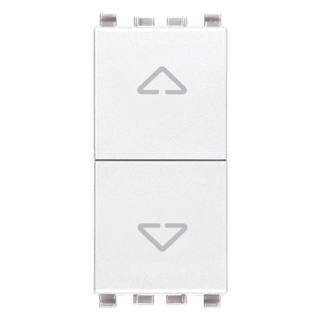 Vimar Eikon 2-Way Switch, 2P 10AX, 250V, 6 Terminals, Central OFF — Quality Boat Parts