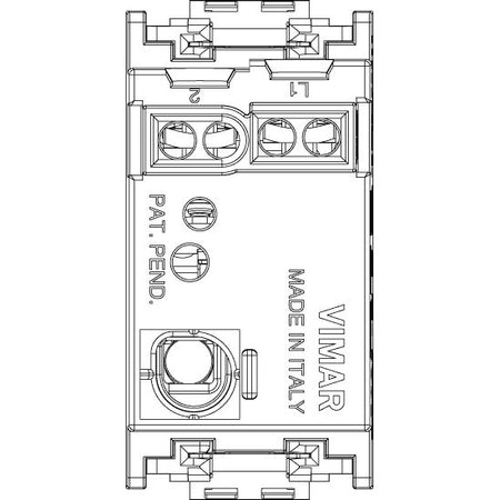 Vimar Idea 1-Way Rocker Switch, 1P 16AX 250V, Luminous, IP40 — Quality Boat Parts
