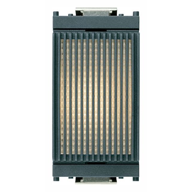 Vimar Idea Indicator Unit, For 6.3x28 mm or 7x31 mm Lamps, 250V, IP40, 1-Module, Without Lamp — Quality Boat Parts