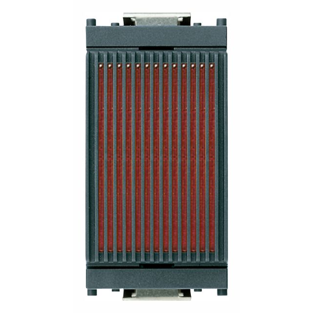 Vimar Idea Indicator Unit, For 6.3x28 mm or 7x31 mm Lamps, 250V, IP40, 1-Module, Without Lamp — Quality Boat Parts