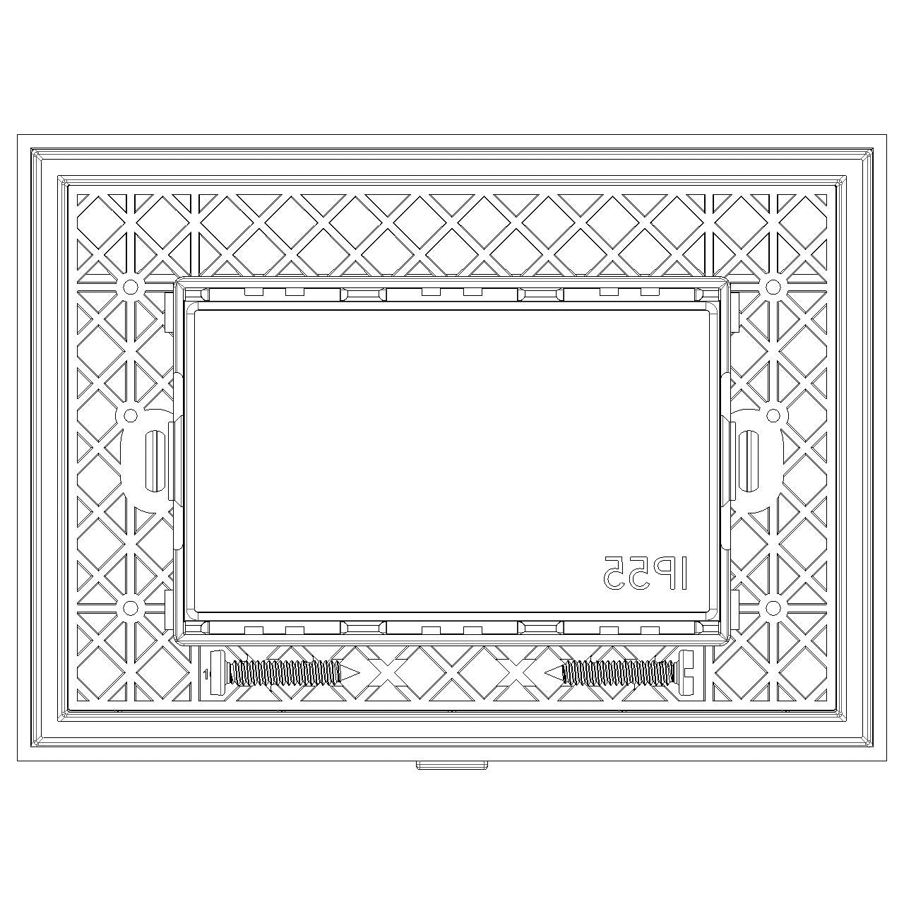 Vimar Idea 3-Module Mounting Frame, For Classica Cover Plates, For 3-Module Flush Mounting Boxes, IP55, With Screws — Quality Boat Parts