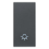 Vimar Eikon 20021 Interchangeable 1-Module Rocker Button Cover, Lightable, IP40 — Quality Boat Parts