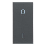 Vimar Eikon 20021 Interchangeable 1-Module Rocker Button Cover, Lightable, IP40 — Quality Boat Parts