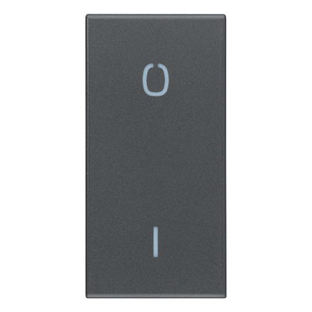 Vimar Eikon 20021 Interchangeable 1-Module Rocker Button Cover, Lightable, IP40 — Quality Boat Parts