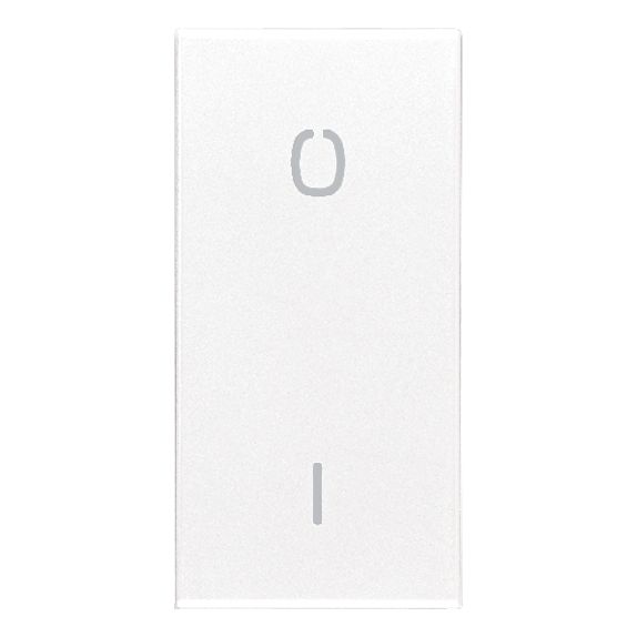 Vimar Eikon 20021 Interchangeable 1-Module Rocker Button Cover, Lightable, IP40 — Quality Boat Parts