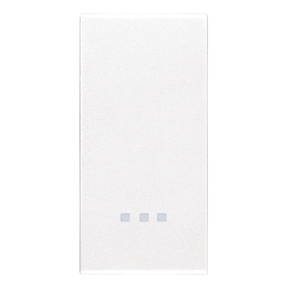 Vimar Eikon 20021 Interchangeable 1-Module Rocker Button Cover, Lightable, IP40 — Quality Boat Parts