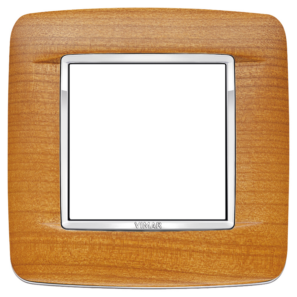 Vimar Eikon 20672 2-Module Round Cover Plate — Quality Boat Parts