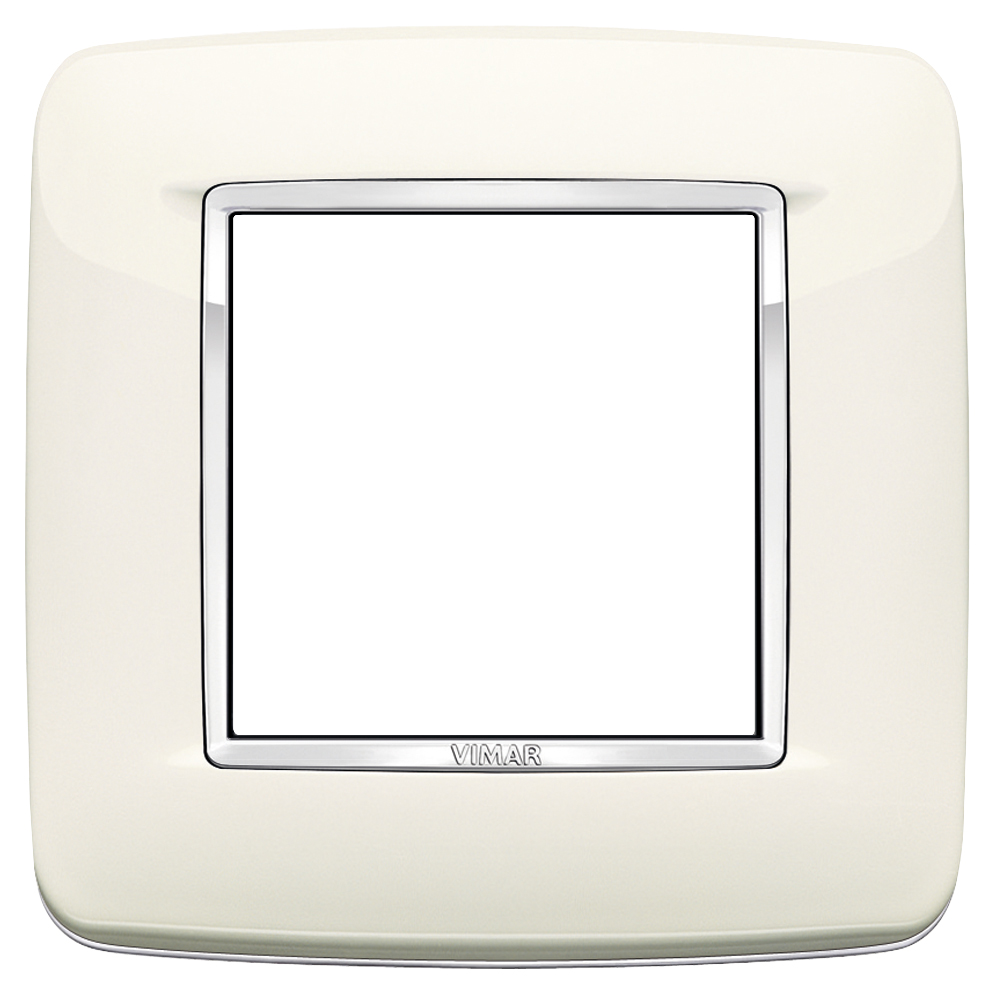 Vimar Eikon 20672 2-Module Round Cover Plate — Quality Boat Parts