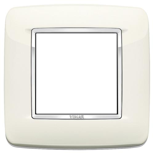Vimar Eikon 20672 2-Module Round Cover Plate — Quality Boat Parts