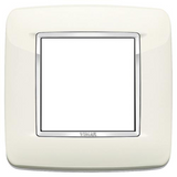 Vimar Eikon 20672 2-Module Round Cover Plate — Quality Boat Parts
