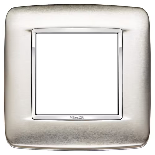 Vimar Eikon 20672 2-Module Round Cover Plate — Quality Boat Parts