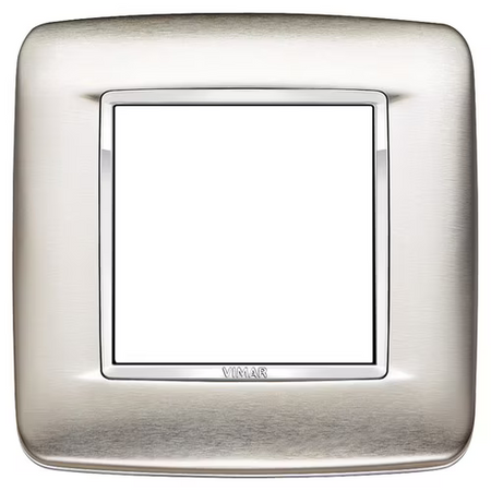 Vimar Eikon 20672 2-Module Round Cover Plate — Quality Boat Parts