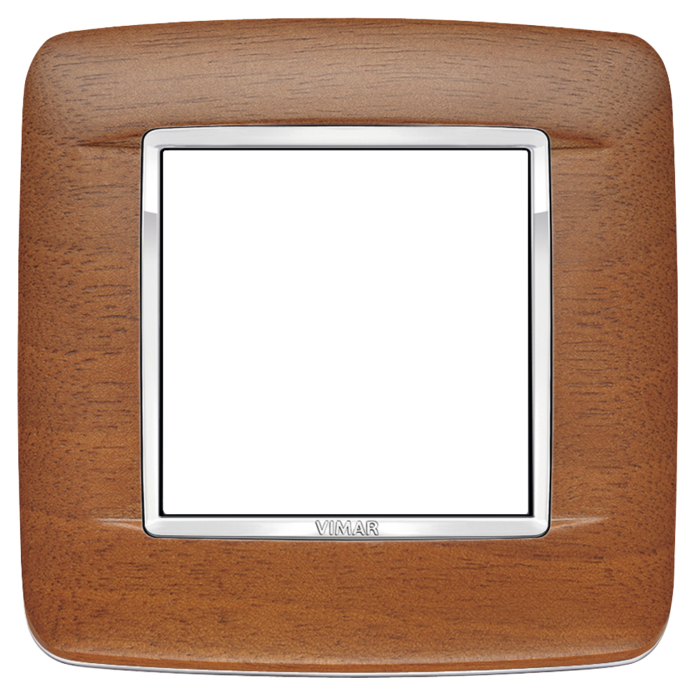 Vimar Eikon 20672 2-Module Round Cover Plate — Quality Boat Parts