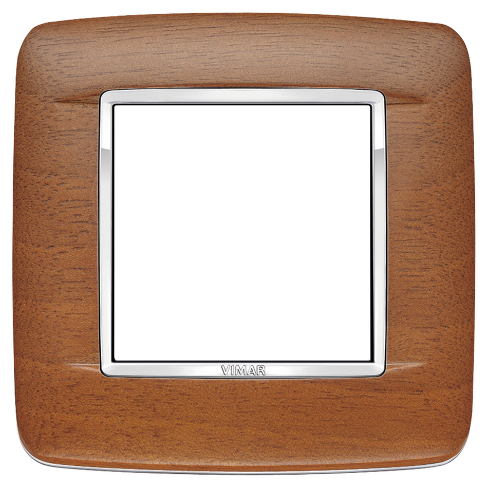 Vimar Eikon 20672 2-Module Round Cover Plate — Quality Boat Parts