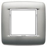 Vimar Eikon 20672 2-Module Round Cover Plate — Quality Boat Parts