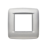 Vimar Eikon 20672 2-Module Round Cover Plate — Quality Boat Parts