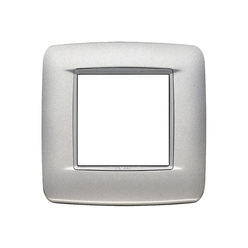 Vimar Eikon 20672 2-Module Round Cover Plate — Quality Boat Parts