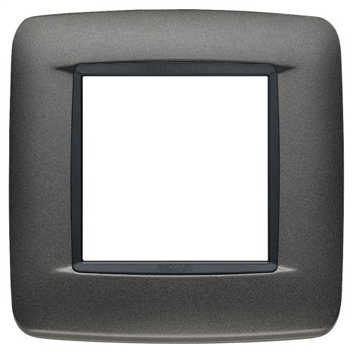 Vimar Eikon 20672 2-Module Round Cover Plate — Quality Boat Parts