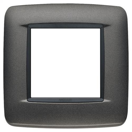 Vimar Eikon 20672 2-Module Round Cover Plate — Quality Boat Parts