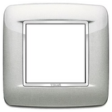 Vimar Eikon 20672 2-Module Round Cover Plate — Quality Boat Parts