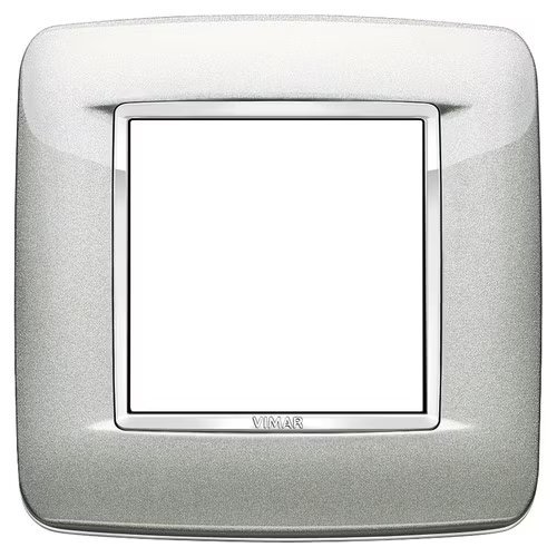 Vimar Eikon 20672 2-Module Round Cover Plate — Quality Boat Parts
