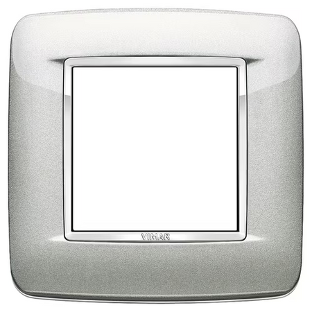 Vimar Eikon 20672 2-Module Round Cover Plate — Quality Boat Parts
