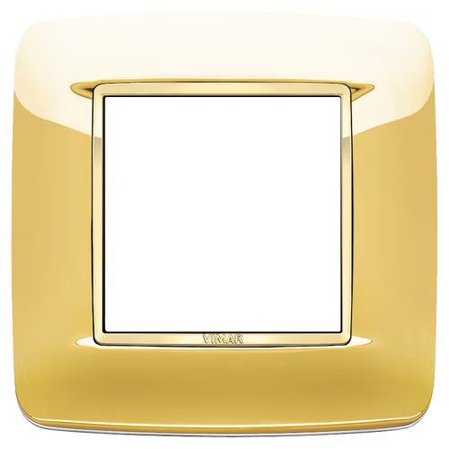 Vimar Eikon 20672 2-Module Round Cover Plate — Quality Boat Parts