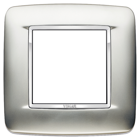 Vimar Eikon 20672 2-Module Round Cover Plate — Quality Boat Parts