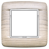 Vimar Eikon 20672 2-Module Round Cover Plate — Quality Boat Parts