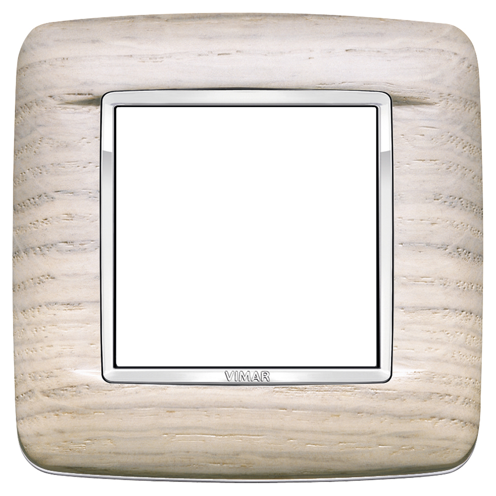 Vimar Eikon 20672 2-Module Round Cover Plate — Quality Boat Parts