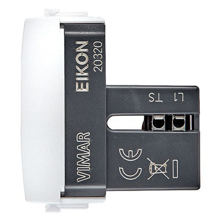 Vimar Eikon RJ11 Phone Jack 6/4, 1-Module, Screw Terminals, IP20, Flush-Mount — Quality Boat Parts