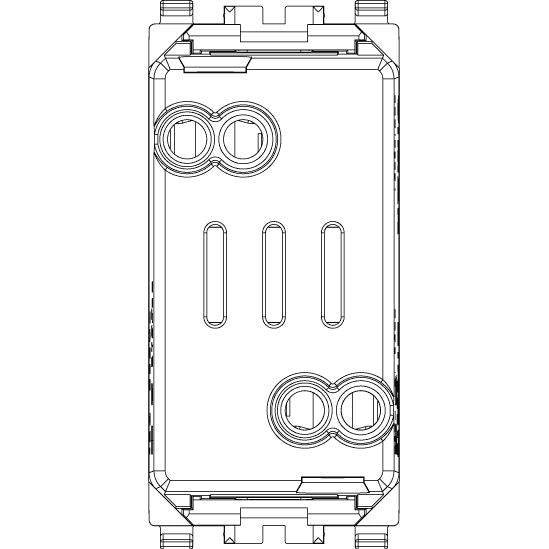 Vimar Eikon Fuse Carrier, 1P, 16A, 250V, for 5x20 mm and 6.3x32 mm Miniature Fuses — Quality Boat Parts