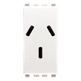 Vimar Eikon Argentinian SICURY Socket Outlet, 2P+E, 10A, 250V, Flush Mount — Quality Boat Parts