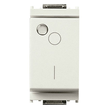 Vimar Idea 2P 1-Way Luminous Switch, For Signalling Unit, 16AX, 250V, IP40 — Quality Boat Parts