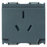 Vimar Idea Australian Socket Outlet, AS/NZS 3112, 2P+E, 10A 250V, IP20, 2 Modules, SICURY — Quality Boat Parts