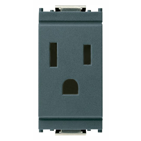 Vimar Idea USA Socket Outlet, 2P+E, 15A 127V, IP20 — Quality Boat Parts