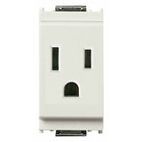 Vimar Idea USA Socket Outlet, 2P+E, 15A 127V, IP20 — Quality Boat Parts