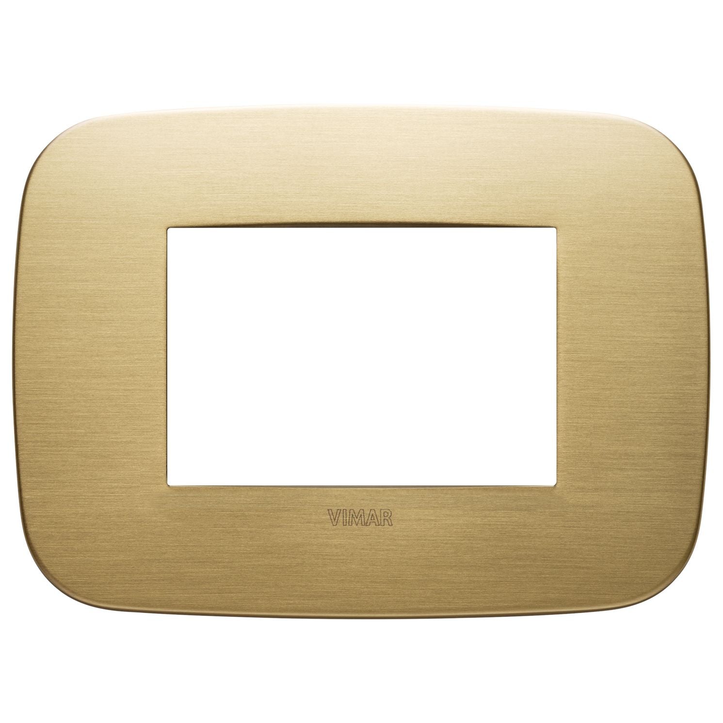 Vimar Arké Round Cover Plate, 3 Module — Quality Boat Parts