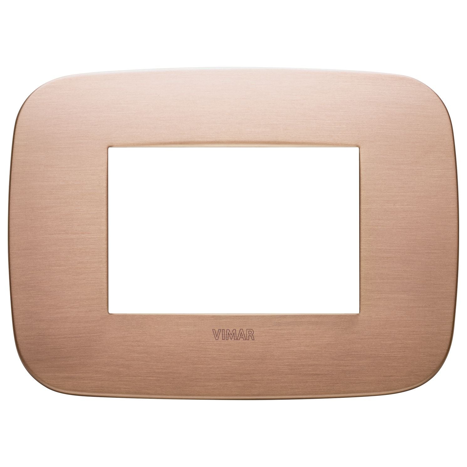 Vimar Arké Round Cover Plate, 3 Module — Quality Boat Parts