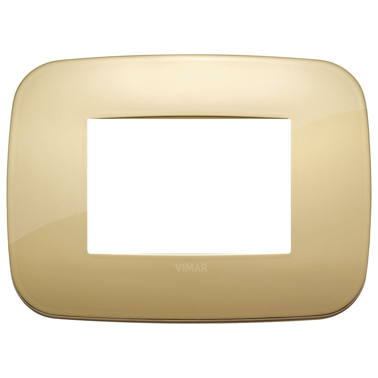 Vimar Arké Round Cover Plate, 3 Module — Quality Boat Parts