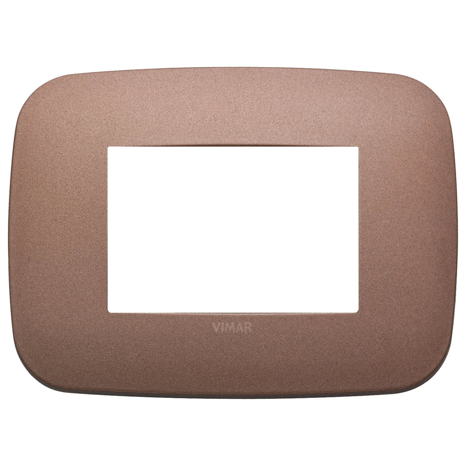 Vimar Arké Round Cover Plate, 3 Module — Quality Boat Parts
