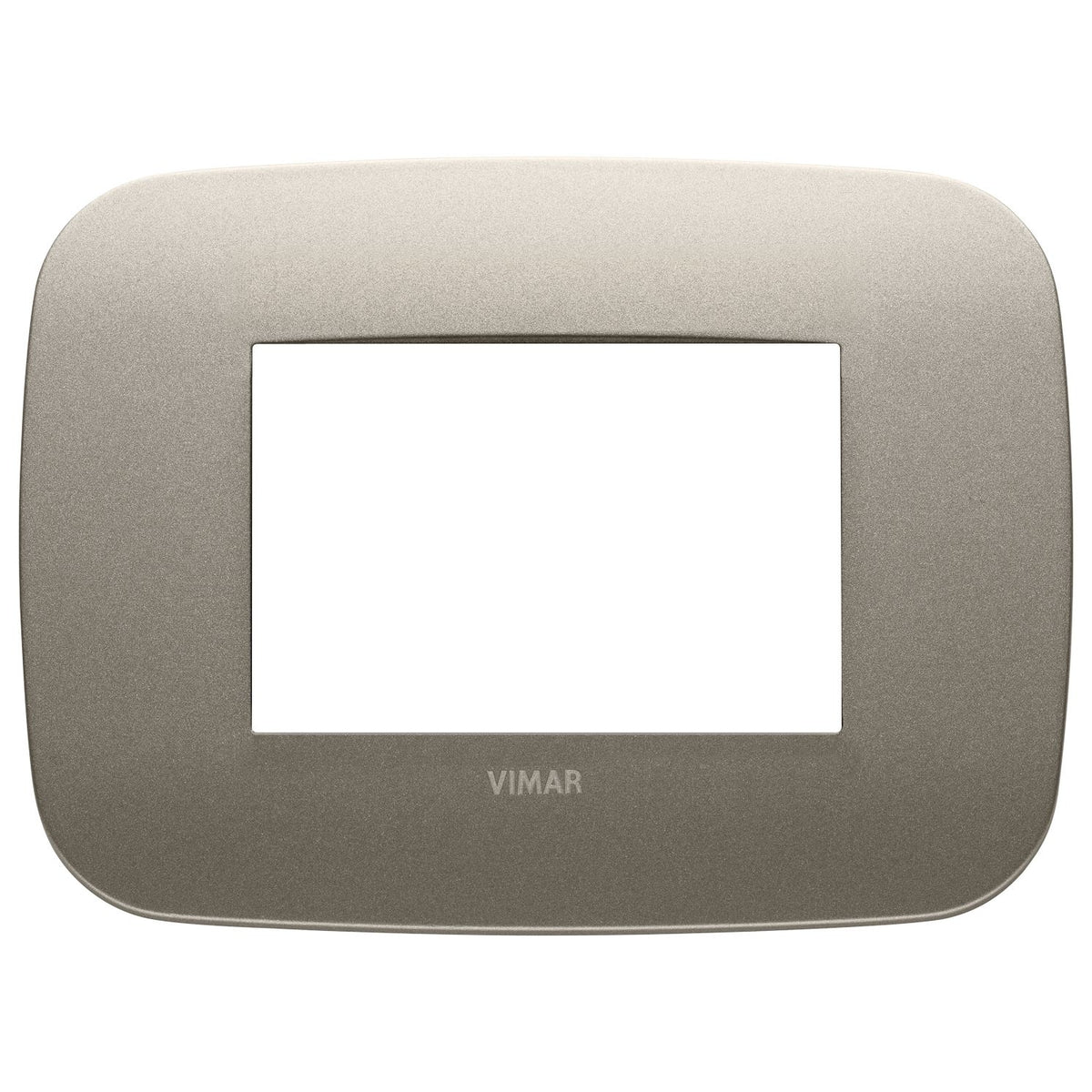 Vimar Arké Round Cover Plate, 3 Module — Quality Boat Parts