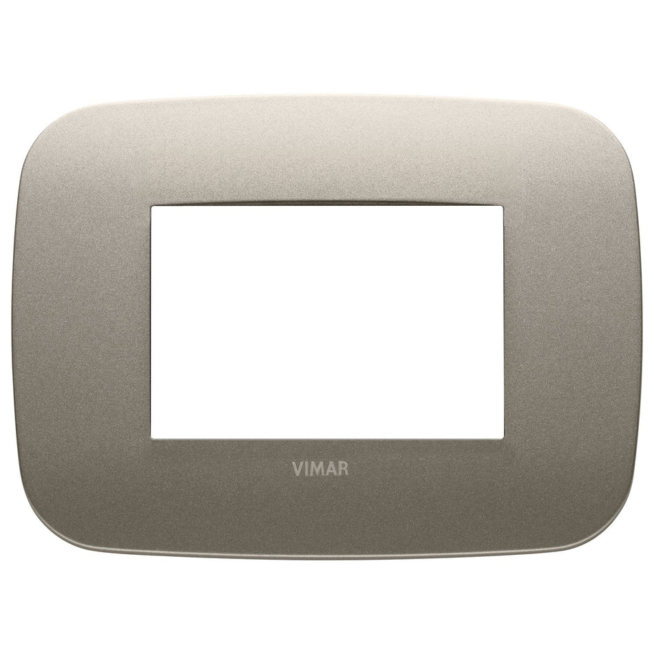 Vimar Arké Round Cover Plate, 3 Module — Quality Boat Parts