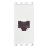Vimar Arké RJ12 Phone Jack, 6-Position 6-Conductor, Screw Terminals — Quality Boat Parts