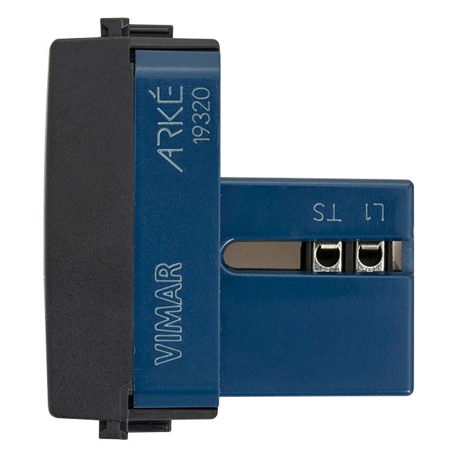 Vimar Arké RJ11 Phone Jack, 6-Position 4-Conductor, Screw Terminals, IP20 — Quality Boat Parts