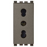 Vimar Arké SICURY P17/11 Socket Outlet, 2P+E, 16A 250V, IP20, Flush Mount — Quality Boat Parts