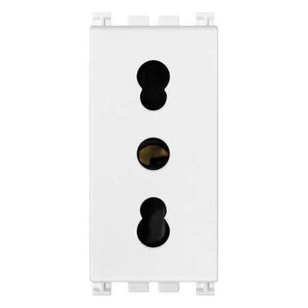 Vimar Arké SICURY P17/11 Socket Outlet, 2P+E, 16A 250V, IP20, Flush Mount — Quality Boat Parts