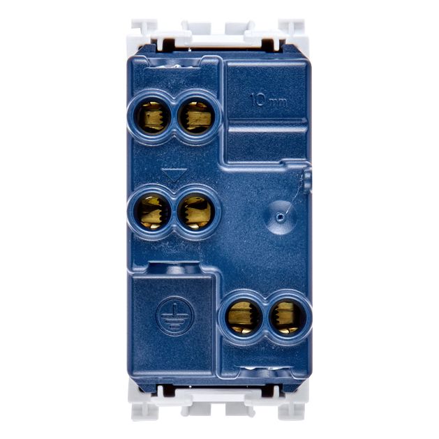 Vimar Arké SICURY P17/11 Socket Outlet, 2P+E, 16A 250V, IP20, Flush Mount — Quality Boat Parts
