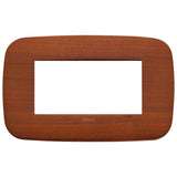 Vimar Arké Round Cover Plate, 4-Module, Solid Wood — Quality Boat Parts